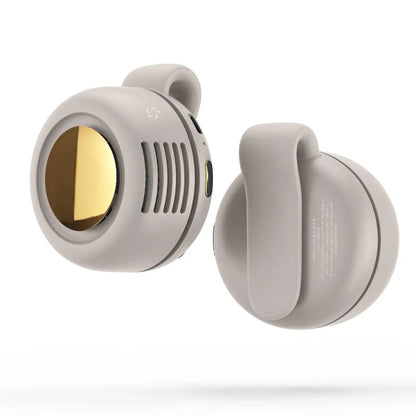 Ventilador portátil sin aspas con clip manos libres
