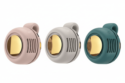 Tres colores del ventilador